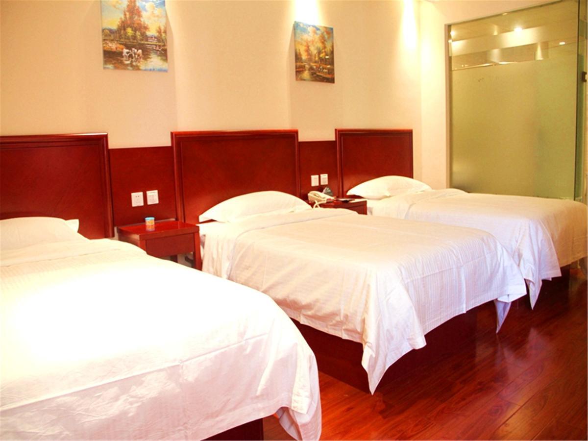 Greentree Inn Zhejiang Jiaxing Zhongan Business Hotel Bagian luar foto