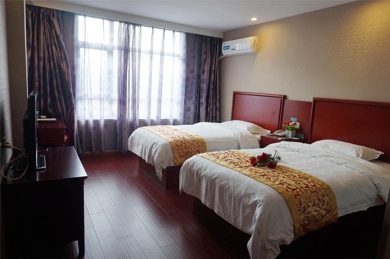 Greentree Inn Zhejiang Jiaxing Zhongan Business Hotel Bagian luar foto